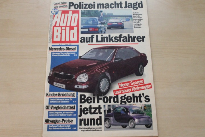 Deckblatt Auto Bild (27/1993)